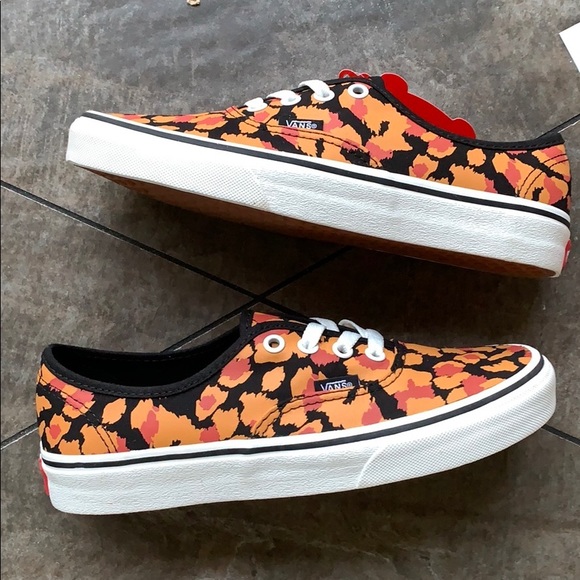 Vans Authentic Leopard Black/Inca Gold men’s - Picture 2 of 16